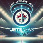 Jets Ink Gustafsson & Stanley to Two-Year Deals Winnipeg Jets logo with the words Jets news below the logo