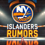 Will Clutterbuck and Martin Return to the Islanders? Trade Rumors Swirl New York Islanders logo with the words Islanders rumors below the logo