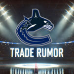 Canucks Seek Goaltending Solution as Demko’s Injury Creates Uncertainty Vancouver Canucks logo with the words trade rumor below the logo