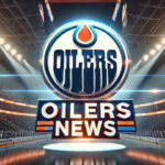 Edmonton Oilers Decline to Match Offer Sheets for Holloway and Broberg Edmonton Oilers logo with the words Oilers news below the logo
