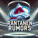 Mikko Rantanen’s Next Contract: Brace for a $13 Million AAV? Colorado Avalanche logo with the words Rantanen rumors below the logo