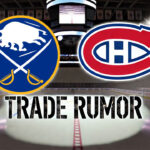 Buffalo Sabres in Hot Pursuit of Canadiens’ Veteran Defenseman David Savard Buffalo Sabres and Montreal Canadiens logos with the words trade rumor below the logos