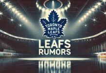 Toronto Maple Leafs logo with the words Leafs Rumors below the logo