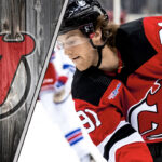 Dawson Mercer Inks $12M Extension, Devils Lock In Core Piece Dawson Mercer celebrating a goal in a New Jersey Devils jersey