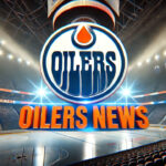 Travis Dermott Set for Oilers PTO: A Reunion & Roster Opportunity Edmonton Oilers logo with the words Oilers news below the logo.