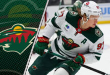 Kirill Kaprizov with the Minnesota Wild