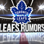 Maple Leafs Trade Rumors: Calle Jarnkrok on the trade block? Toronto Maple Leafs logo with the words Leafs rumors below the logo