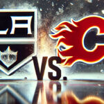 LA Kings vs. Calgary Flames NHL game preview and prediction with lineup and broadcast information.