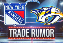 NY Rangers and Nashville Predators in a blockbuster trade rumor involving Mika Zibanejad and Jacob Trouba.