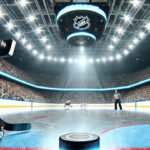 Does the NHL’s Refusal to Use Goal-Line Technology Show Its Technophobia? Hockey goal-line view with puck near the goal line, illustrating the debate on NHL goal-line technology