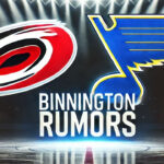 Jordan Binnington in NHL trade rumors involving the Carolina Hurricanes