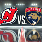 New Jersey Devils logo vs. Florida Panthers logo