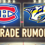 NHL Trade Rumor: Matheson to Predators for L’Heureux and 1st Round Pick? Mike Matheson rumors with Montreal Canadiens and Nashville Predators logo