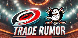 Will Anaheim Ducks goalie John Gibson be traded to the Carolina Hurricanes
