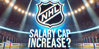NHL Salary Cap Increase Graphic