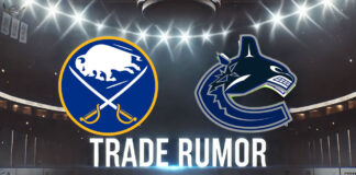 Vancouver Canucks Eye Trade for Buffalo Sabres Defenseman Bowen Byram Bowen Byram trade speculation with Vancouver Canucks