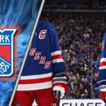 New York Rangers Shopping Jacob Trouba & Chris Kreider New York Rangers logo with Jacob Trouba and Chris Kreider