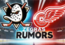 Trevor Zegras | Anaheim Ducks | Detroit Red Wings | NHL Trade Rumors