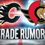 Rasmus Andersson and Shane Pinto in a potential Calgary Flames and Ottawa Senators trade.