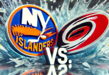 New York Islanders vs. Carolina Hurricanes hockey game