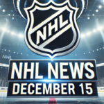 NHL News December 15, 2024: Game Highlights, Trade Updates, and Fantasy Insights NHL News for December 15, 2024