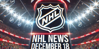 NHL game action from December 17, 2024