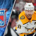Steven Stamkos playing for the Nashville Predators. Will he be traded to the New York Rangers?