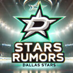 Dallas Stars logo with the words Stars rumors below the logo
