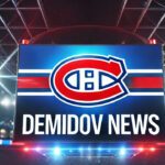 Did the Blackhawks Make a Mistake Passing on Ivan Demidov in the 2024 NHL Draft? Montreal Canadiens logo with the words Demidov news below the logo