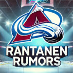 Colorado Avalanche logo with the words Rantanen rumors below the logo
