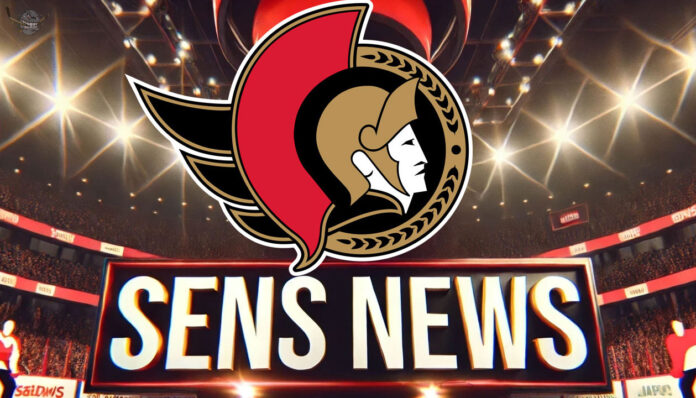 Greig's Potential Impact on the Senators Ottawa Senators logo with the words Senators news below the logo