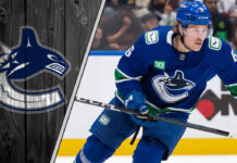 Brock Boeser Vancouver Canucks NHL trade rumors 2025 deadline action shot