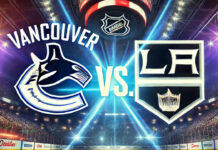 Vancouver Canucks vs. Los Angeles Kings game broadcast on TV and streaming