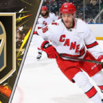 Mikko Rantanen Trade Rumors: Could the Vegas Golden Knights Steal the Show? Mikko Rantanen in Vegas Golden Knights jersey, NHL trade rumor graphic, 2025 deadline