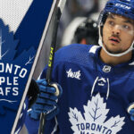 Nick Robertson Trade Rumors: Maple Leafs Forward Could Be on the Move Nick Robertson skating during a Toronto Maple Leafs game, trade rumors swirling ahead of NHL deadline.
