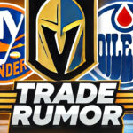 Pageau to the Pacific? Oilers & Knights Eye Islanders Center New York Islanders, Vegas Golden Knights, and Edmonton Oilers logos with the words trade rumor below the logos