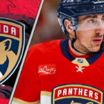 Why Boston Broke Up With Brad: The Real Story Behind the Marchand Trade Brad Marchand shocked expression, Bruins jersey fading into Panthers jersey, illustrating the unexpected trade.