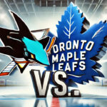 "San Jose Sharks vs. Toronto Maple Leafs game broadcast on TV and streaming services