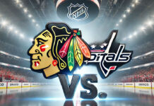 Chicago Blackhawks vs. Washington Capitals game on April 4, 2025