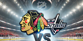 Chicago Blackhawks vs. Washington Capitals game on April 4, 2025