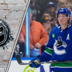 Brock Boeser skating with the Vancouver Canucks amid NHL trade rumors