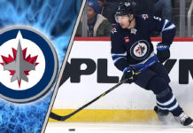 Luke Schenn playing defense for the Winnipeg Jets during the 2025 NHL season
