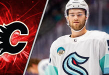 Calgary Flames trade rumors targeting Shane Wright as a potential right-shot center acquisition