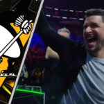 Crosby’s Million-Dollar Arm: Sid Nails Football Throw, Proving He’s Unstoppable! Sidney Crosby throwing a football through a target at PPG Paints Arena, during Pat McAfee's Big Night AHT.