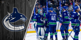 Vancouver Canucks celebrating a goal. Will their be changes this offseason?