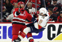 Florida Panthers and Carolina Hurricanes face off in Game 1 of the 2025 Eastern Conference Finals