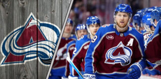 Colorado Avalanche players during Game 7 loss to Dallas Stars in 2025 NHL playoffs