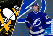 Isaac Howard in action, Penguins trade rumors swirl around the Hobey Baker winner
