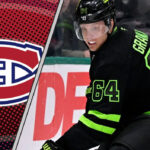 Mikael Granlund in a Dallas Stars uniform, subject of Montreal Canadiens NHL trade rumors for a second-line center role.
