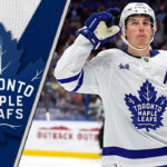 Toronto Maple Leafs winger Mitch Marner in action.